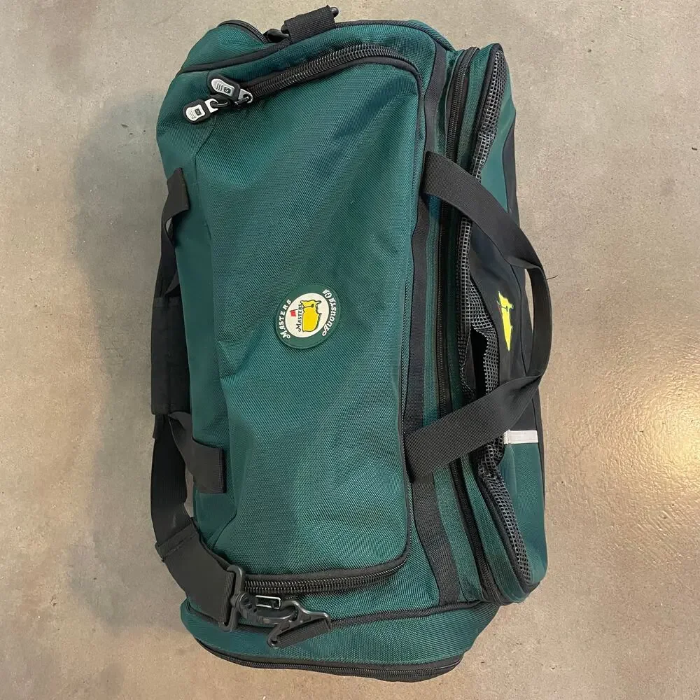 Masters Golf Tournament Agusta Travel Green duffle Weekender bag large size Men